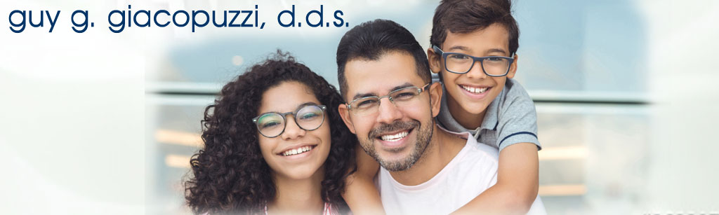 Dr. Guy Giacopuzzi DDS, for the ultimate in fine dental health, Implant dentistry, CBCT 3D endodontics, digital impressions, Platelet-rich fibrin (PRF), ortho guided minor tooth movement to close contacts, STA anesthesia, and offical distributor for Fancy Floss: Dental Floss Device, Lake Arrowhead, California, 92352.